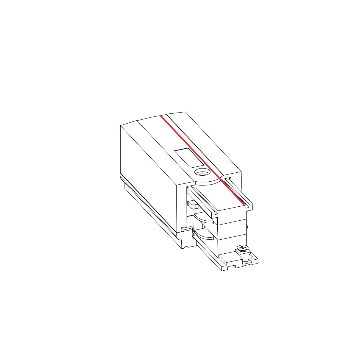 CTLS POWER END CAP LEFT PE-L - Nowodvorski – zdjęcie 3