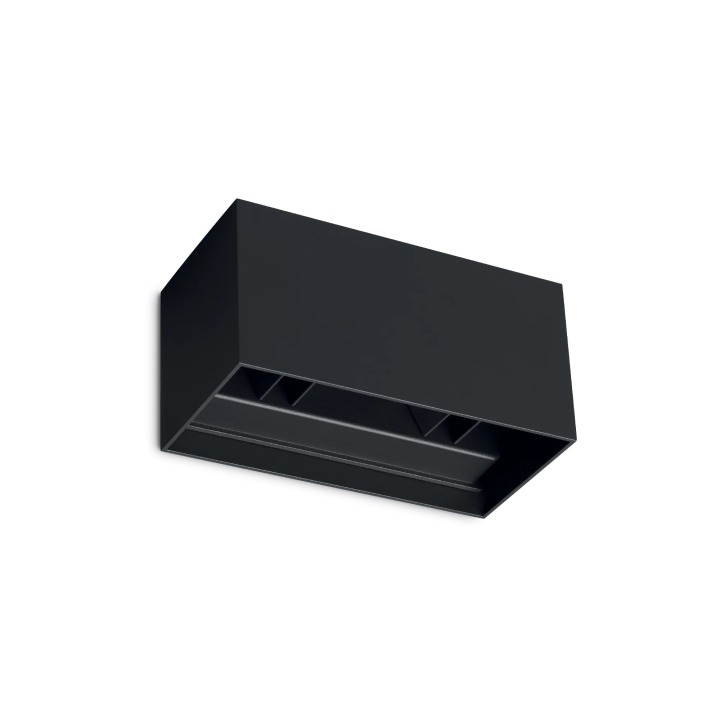 Atom AP D20 4000K - Ideal Lux - kinkiet zewnętrzny – kolor Czarny (nr kat. 366906)