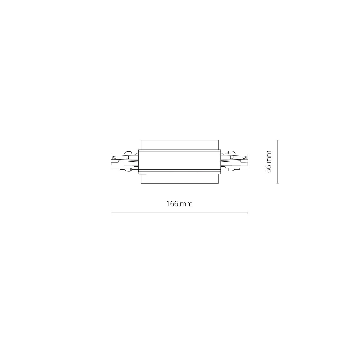 CTLS RECESSED POWER STRAIGHT CONNECTOR - Nowodvorski – zdjęcie 5