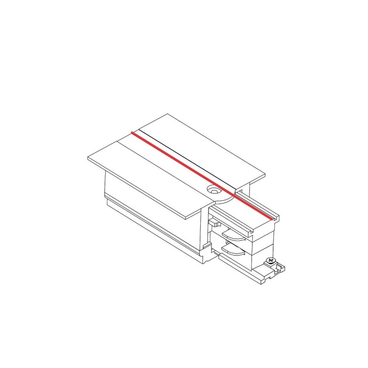 CTLS RECESSED POWER END CAP LEFT PE-L) - Nowodvorski – zdjęcie 3